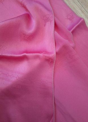 Красивый шелковый платок шарф celine винтаж1 фото