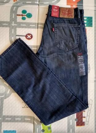 Levi's514 straight оригинал джинсы 29*322 фото