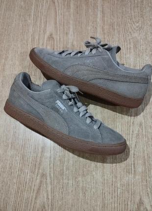 Кроссовки puma suede замшевые кеды пума