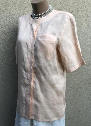 Винтаж,льняная блуза,рубашка, этно бохо стиль,mastai ferretti,7 фото