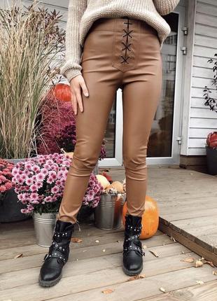 Лосіни легінси зі шнурівкою нові українського бренду