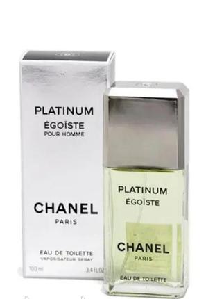 Чоловічі парфуми chanell egoiste platinum 100 мл