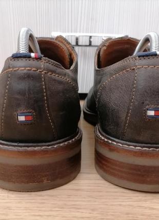 Кожаные туфли фирмы tommy hilfiger оргинал2 фото