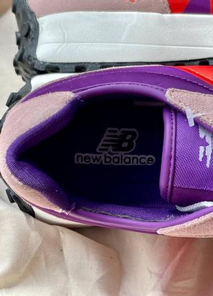 Жіночі кросівки new balance 327 purple4 фото