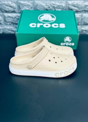 Крокс жіночі ніжні на високій підошві шльопанці crocs, хіт!3 фото