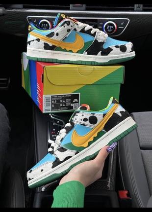 Женские кроссовки nike sb dunk low ben &amp; jerry&amp;s chunky dunky2 фото