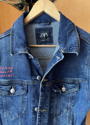 Zara стильные мужские джинсовые куртки!2 фото