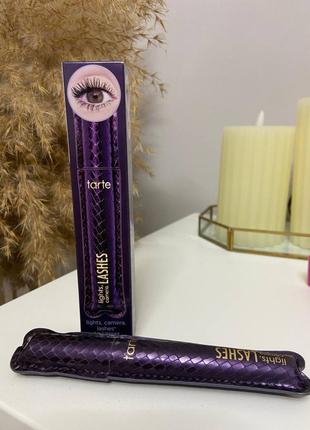 Туш для вій tarte lights camera lashes
