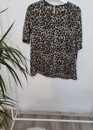 Блузка леопардова4 фото