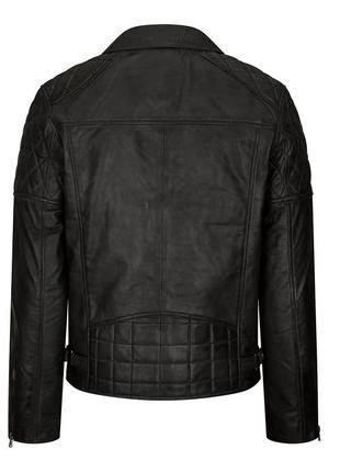 Куртка косухая кожа черная aviatrix кожаная кожунка4 фото