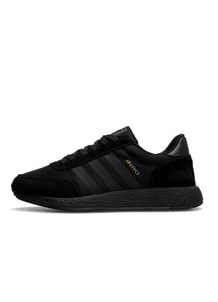 Кроссовки мужские adidas originals iniki black черные повседневные кроссовки адидас иники