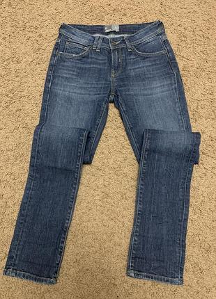Джинсы классические на высокую девушку зауженные bench размер 27 s