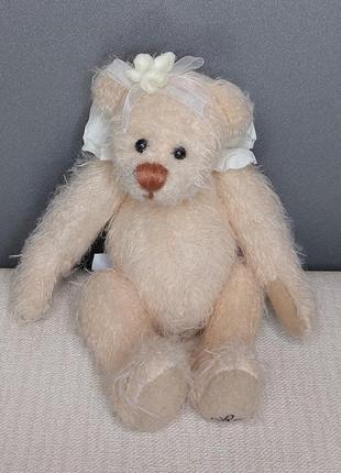 Вінтажна колекційна іграшка ведмедик ganz cottage1 фото
