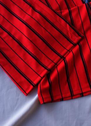 Брендовый красный в полоску комбинезон итальялия6 фото