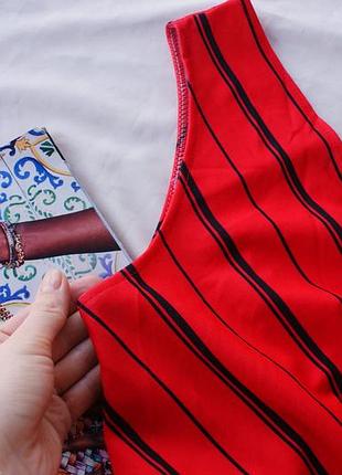 Брендовый красный в полоску комбинезон итальялия4 фото