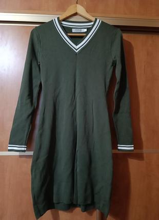 Платье трикотаж спорт