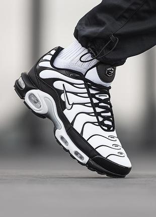Найк аір макс тн чорно-біло nike air max tn