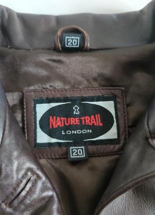 Кожаная куртка nature trail london6 фото