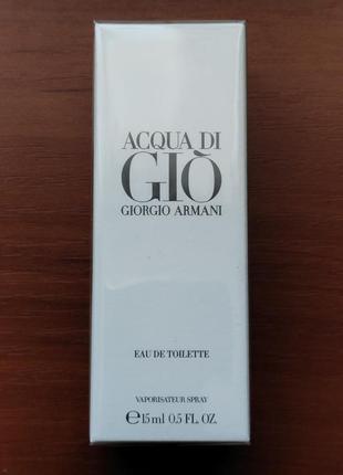 Туалетна вода для чоловіків giorgio armani acqua di gio pour homme