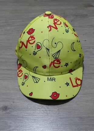 Кепка для девочки