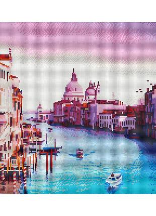 Алмазна мозаїка "венеція" brushme gf3857 40х50 см