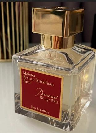 Baccarat rouge 540 mfk edp 70ml tester