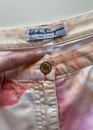 Salvatore ferragamo женские дизайнерские брюки штаны италия9 фото