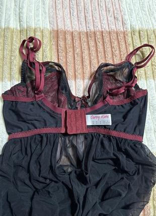 Прозрачный сексуальный пеньюар рубашка бюстгальтер u92 32е sg5417 dragonfly babydoll рубашка с чашками7 фото