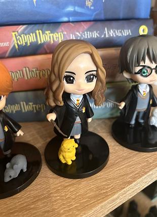Фигурки harry potter гермиона рон и гарни с животными