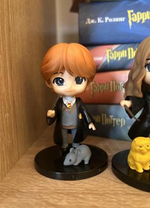 Фигурки harry potter гермиона рон и гарни с животными