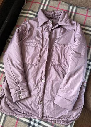 Курточка рубашка в стиле zara3 фото