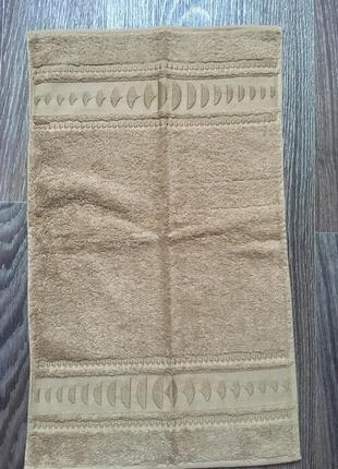 Рушник коричневе махровий італія супер якість