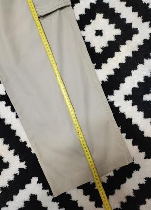 Брюки брюки мужские бежевые с боковыми карманами прямые широкие lincoln, размер xl - 2xl9 фото