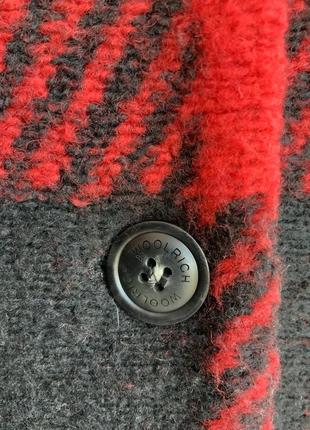 Woolrich вовняне люксове пальто в клітинку4 фото