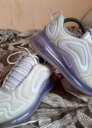 Кроссовки nike air max 720 pure platinum oxygen purple2 фото