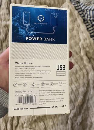 Новый мощный power bank 10000 mah, 20 w2 фото