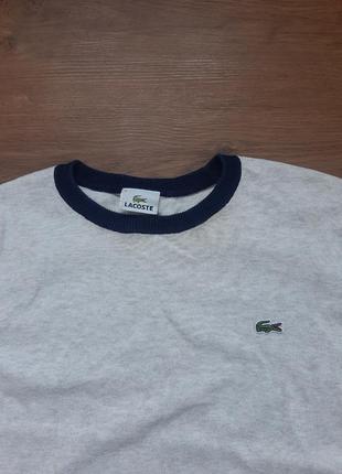 Кофтинка lacoste 100% cotton