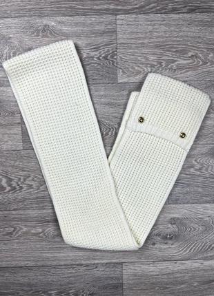 Michael kors шарф женский белый оригинал