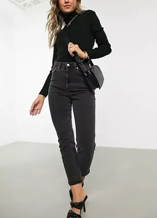 Женские джинсы asos mom fit/high rise мом/высокая посадка w24/xs1 фото