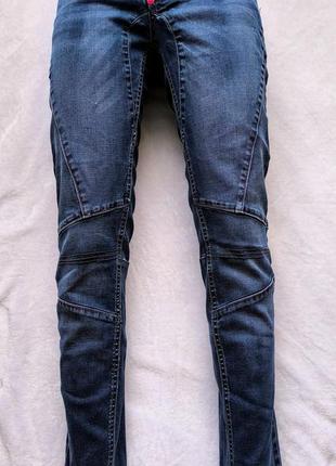 Voi jeans стильные джинсы темно-синего цвета3 фото