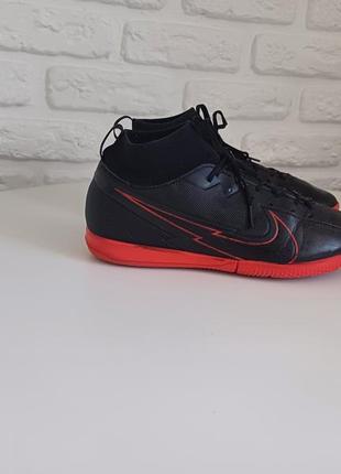 Бутсы, футзалки с носком nike mercurial superfly