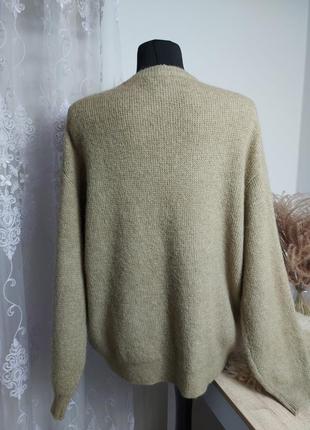 Lindex, пушистый пуловер, в составе шерсть и мохер, размер м/l3 фото