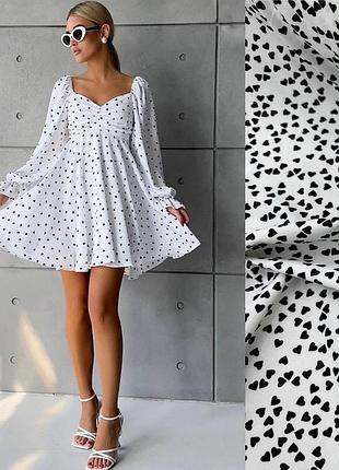 Платье белое и черное