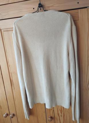 Фирменный натуральный свитер джемпер пуловер весна осень bonprix 52-60 р.4 фото