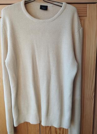 Фирменный натуральный свитер джемпер пуловер весна осень bonprix 52-60 р.3 фото