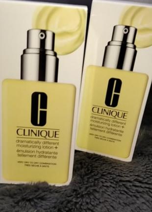 Увлажняющий лосьон для лица clinique dramatically different moisturizing lotion+ для сухой кожи, 125 мл