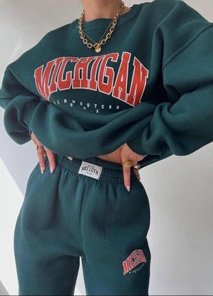 🔴🩵🟣распродаж!🔴🔷♥️зеленый костюм флис
