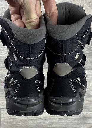 Lowa gore-tex ботинки сапожки 33 размер детские черные оригинал6 фото