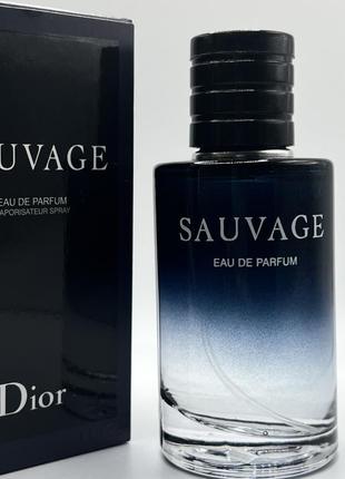 Духи мужской парфюм dior sauvage бредовая упаковка3 фото