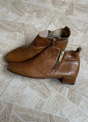 Кроссовки russell and bromley london leather brown shoes